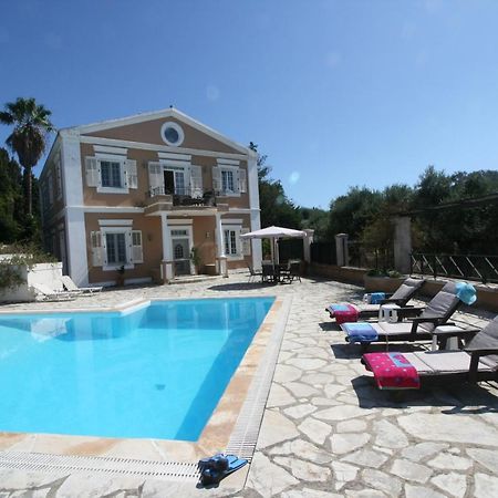 Durrell Corfu Strawberry-Pink Villa Perama  Ngoại thất bức ảnh