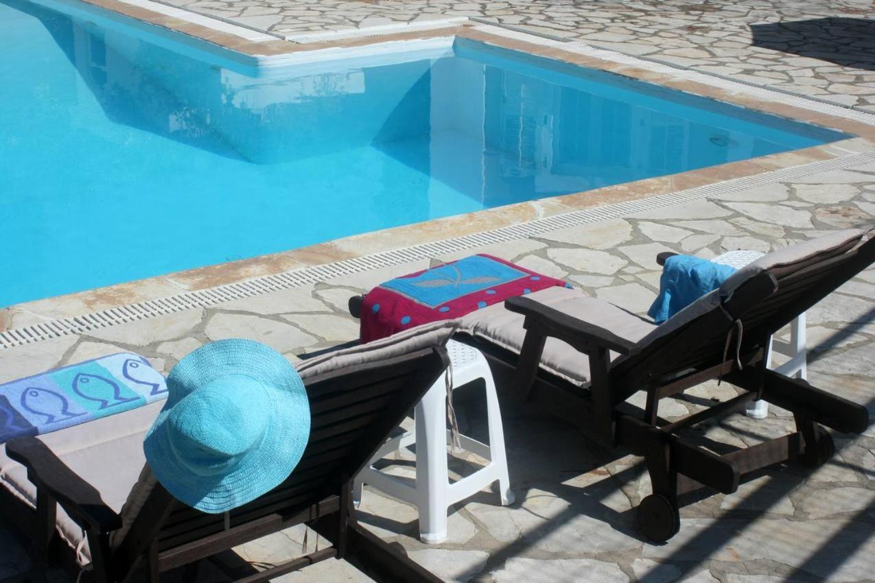 Durrell Corfu Strawberry-Pink Villa Perama  Ngoại thất bức ảnh
